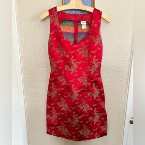 Red dragon geisha inspired dress ❤️❤️‍🔥